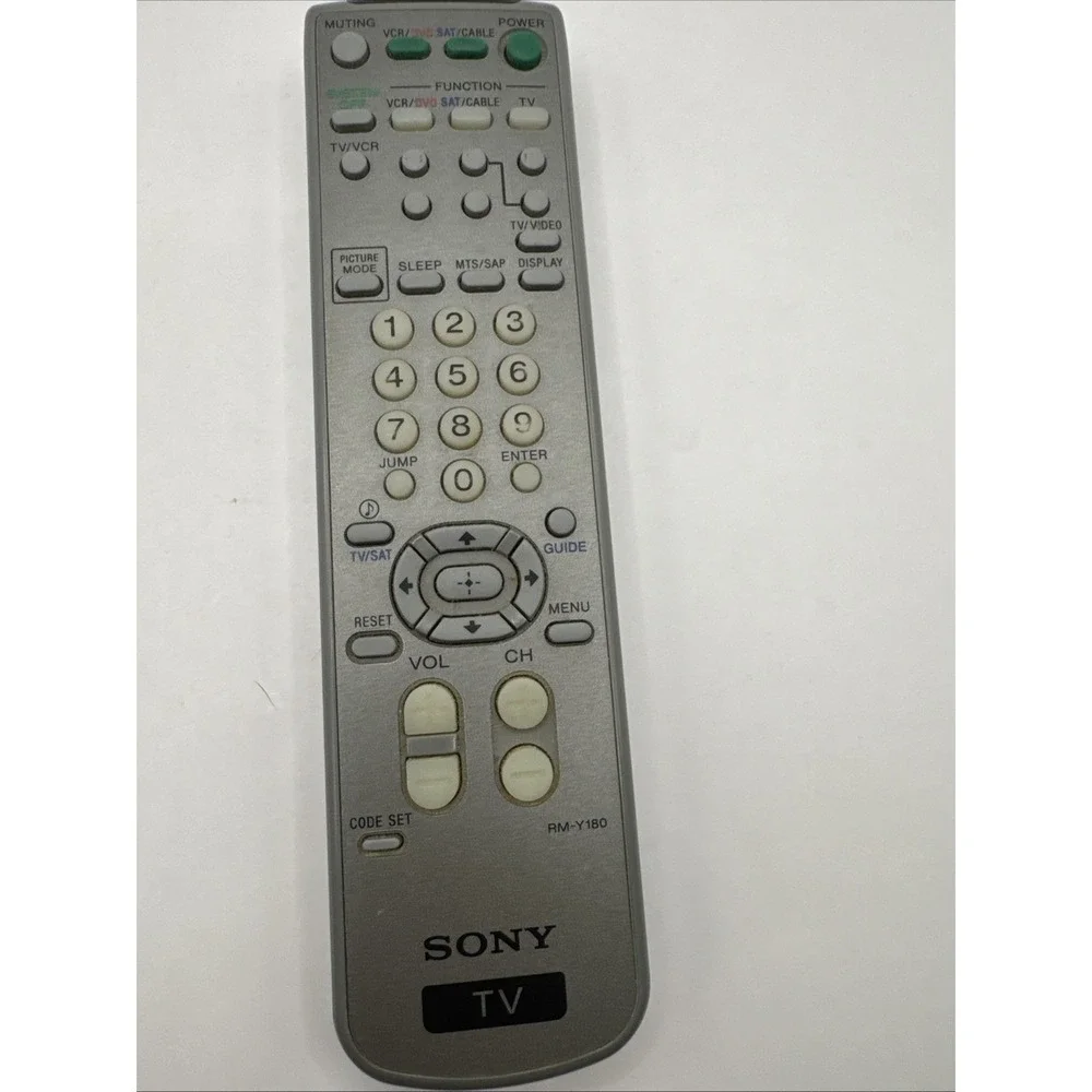 Sony Silver Remote Control (RM-Y180) Pre-Owned